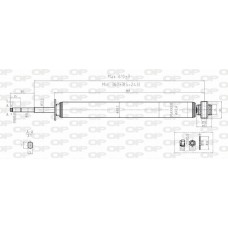 SAB8186.32 OPEN PARTS Амортизатор