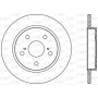BDA2378.10 OPEN PARTS Гальмівний диск