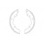 KBS-3402 KAVO PARTS Комплект гальмівних колодок