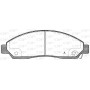BPA1098.14 OPEN PARTS Комплект гальмівних колодок дисковий гальм