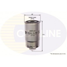 EFF141 COMLINE Паливний фільтр
