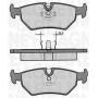 363916060242 MAGNETI MARELLI Комплект гальмівних колодок дисковий гальм