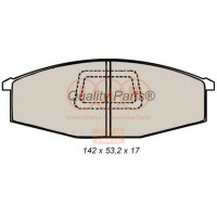704-13020 IAP QUALITY PARTS КомплеК т гальмівних колодок, дискове гальмо