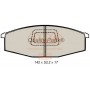 704-13020 IAP QUALITY PARTS КомплеК т гальмівних колодок, дискове гальмо