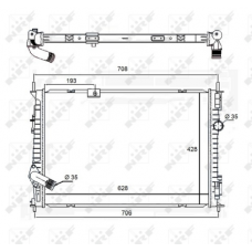 WG1723405 WILMINK GROUP Радіатор охолодження двигуна