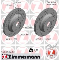 400.3622.53 ZIMMERMANN Гальмівний диск