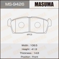 MS9426 MASUMA Колодки гальмівні