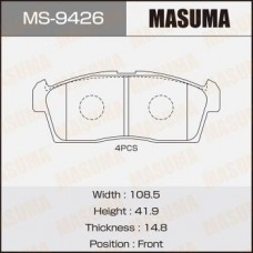 MS9426 MASUMA Колодки гальмівні