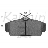 FK1230 KAISHIN Комплект гальмівних колодок дисковий гальм