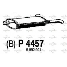 P4457 FENNO Глушник вихлопних газів кінцевий