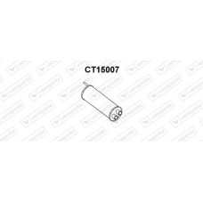 CT15007 VENEPORTE Середній глушник вихлопних газів