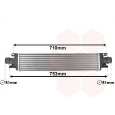 08004061 VAN WEZEL Интеркулер