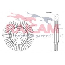 RD01471 RAICAM Гальмівний диск
