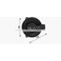 HD8326 AVA QUALITY COOLING Вентилятор салону