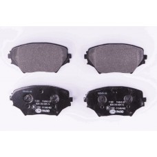 8DB 355 009-741 HELLA PAGID Комплект гальмівних колодок дисковий гальм