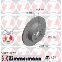 590.2582.20 ZIMMERMANN Гальмівний диск