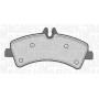 363916060299 MAGNETI MARELLI Комплект гальмівних колодок дисковий гальм