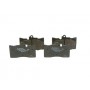 0 986 494 252 BOSCH Комплект гальмівних колодок дисковий гальм
