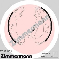 10990.156.6 ZIMMERMANN Комплект гальмівних колодок