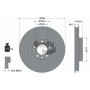 BDS2176HC BENDIX Braking Гальмівний диск
