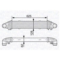 Интеркулер MAGNETI MARELLI 351319203340