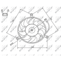 WG1720670 WILMINK GROUP Вентилятор охолодження двигуна
