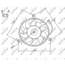WG1720670 WILMINK GROUP Вентилятор охолодження двигуна