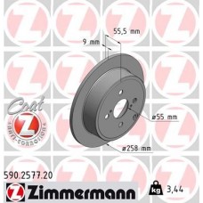 590.2577.20 ZIMMERMANN Гальмівний диск