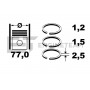 R1008050 ET ENGINETEAM Комплект поршневих кілець