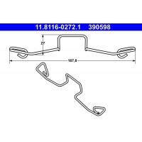 11.8116-0272.1 ATE Пружина, Гальмівний супорт