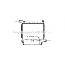 MS2179 AVA QUALITY COOLING Радіатор охолодження двигуна