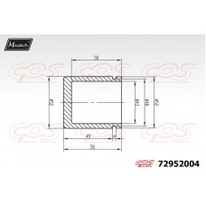 72952004 MAXTECH Поршень корпус скоби гальма