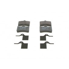 0 986 463 890 BOSCH Комплект гальмівних колодок дисковий гальм