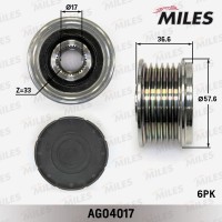 AG04017 MILES Механізм вільного ходу генератора