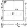 WG2182693 WILMINK GROUP Радіатор охолодження двигуна