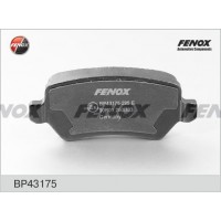 BP43175 FENOX КомплеК т гальмівних колодок, дискове гальмо