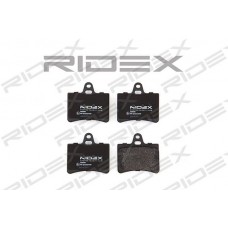 402B0158 RIDEX Комплект гальмівних колодок дисковий гальм