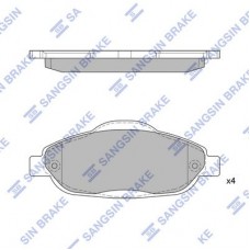 SP1804 Hi-Q Комплект гальмівних колодок дисковий гальм