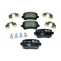8DB 355 010-601 HELLA PAGID Комплект гальмівних колодок дисковий гальм