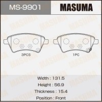 MS9901 MASUMA Колодки гальмівні