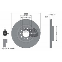 BDS2099 BENDIX Braking Гальмівний диск