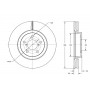 TX 72-96 TOMEX Brakes Гальмівний диск