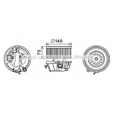 CN8296 AVA QUALITY COOLING Вентилятор салону