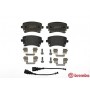 P 85 083 BREMBO Комплект гальмівних колодок дисковий гальм
