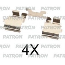 PSRK1058 PATRON Комплектуючі колодки дискового гальма