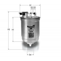 GS68 TECNECO FILTERS Паливний фільтр
