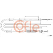 12.0745 COFLE Тросик, cтояночный тормоз