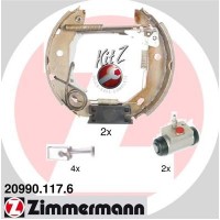 20990.117.6 ZIMMERMANN Комплект гальмівних колодок