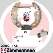 20990.117.6 ZIMMERMANN Комплект гальмівних колодок
