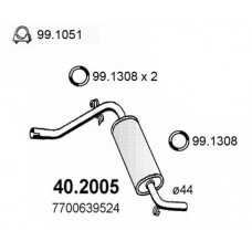 40.2005 ASSO Предглушник вихлопних газів